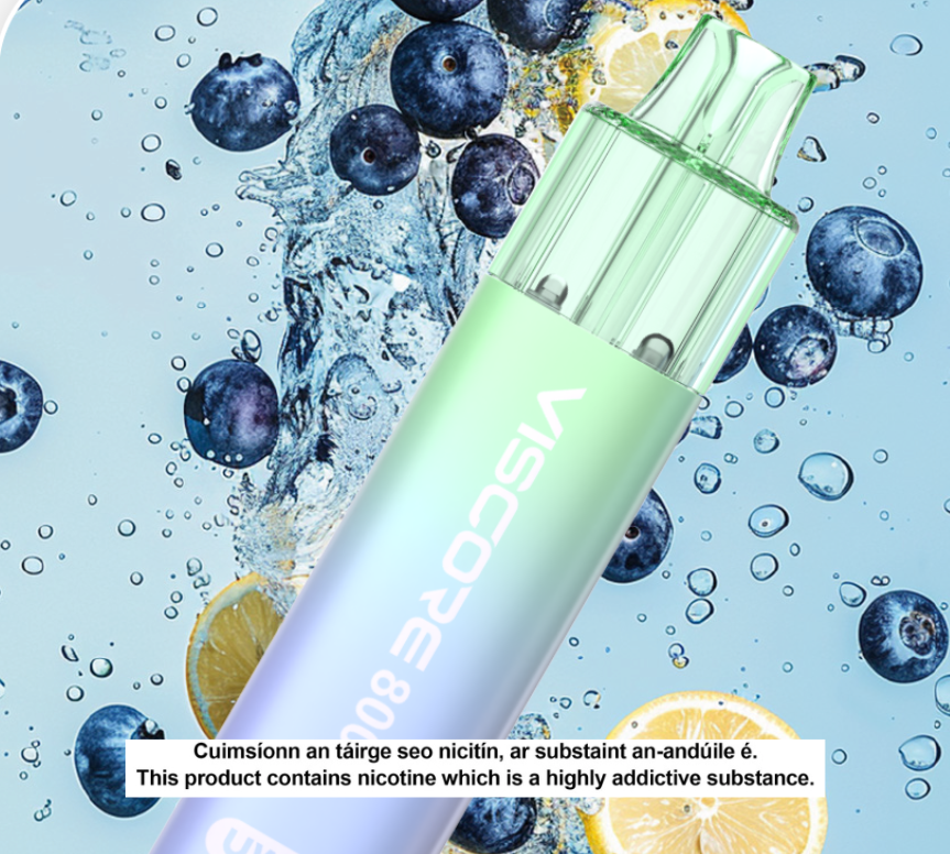 UWELL VISCORE 8000 KIT - Blue Razz Lemonade