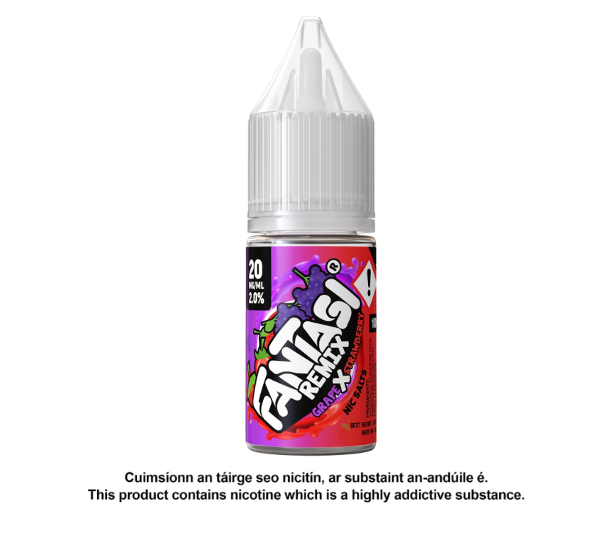Grape X Strawberry – Fantasi Bar Juice E Liquid 10ml
