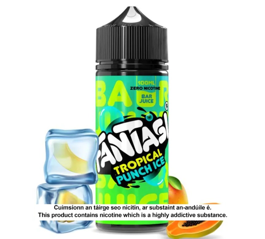 Fantasi Bar Juice Tropical Punch Ice 100ml