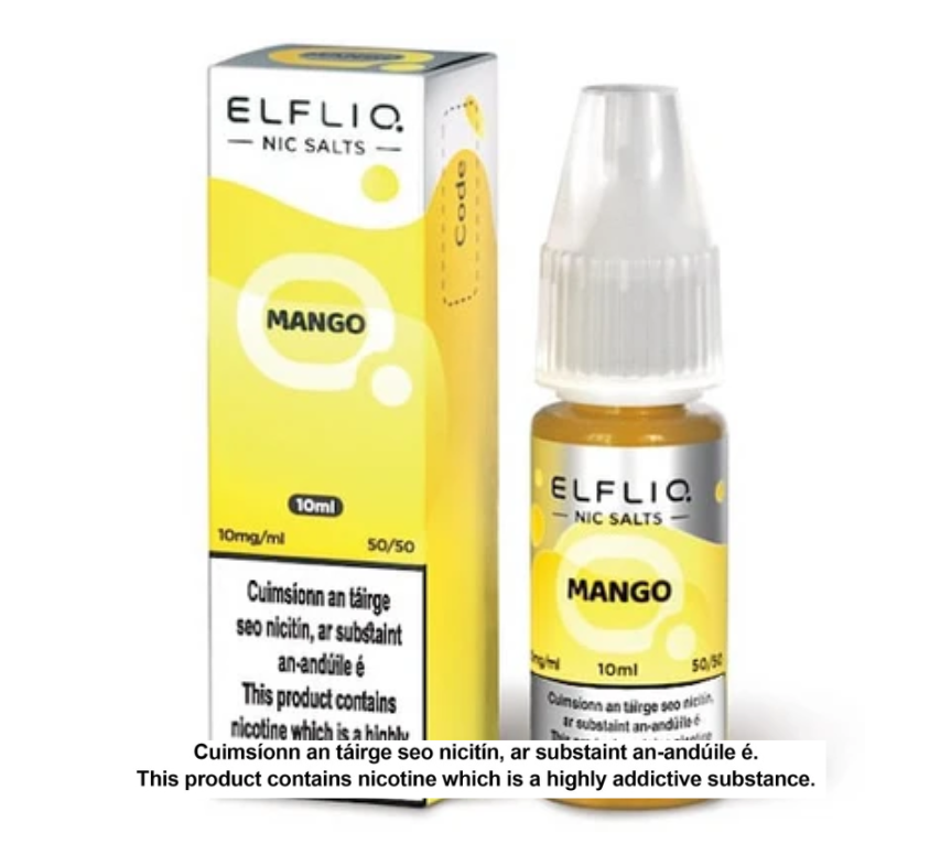 Elfliq Nic Salts - Mango - 10ml E-liquid