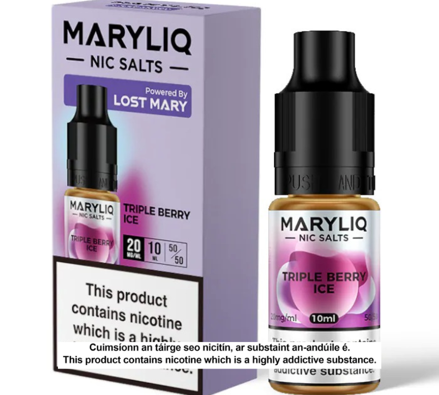 Lost Mary Maryliq Nic Salts - Triple Berry Ice - 10ml E-liquid
