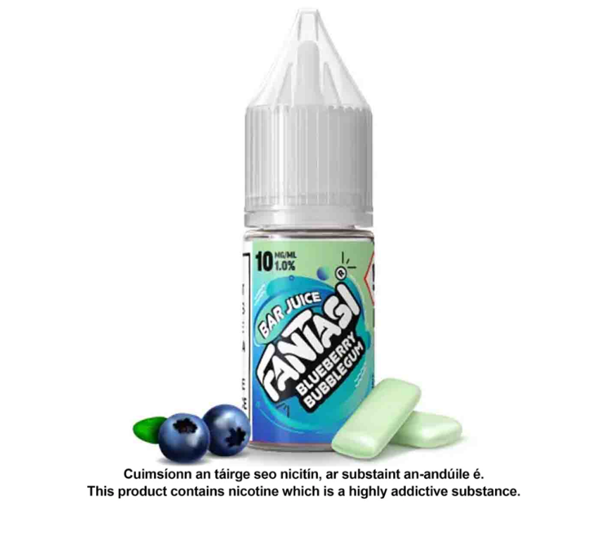 Blueberry Bubblegum Ice – Fantasi Bar Juice E Liquid 10ml
