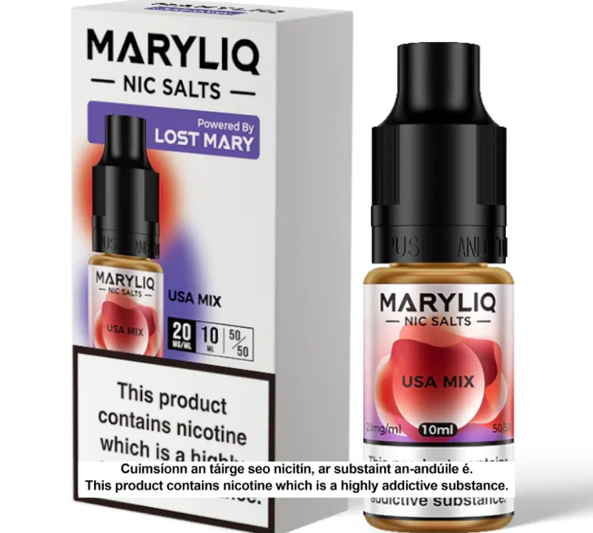 Lost Mary Maryliq Nic Salts - Usa Mix - 10ml E-liquid