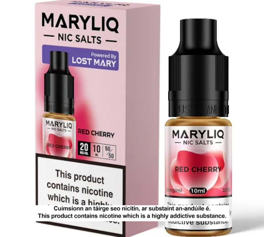 Lost Mary Maryliq Nic Salts - Red Cherry - 10ml E-liquid