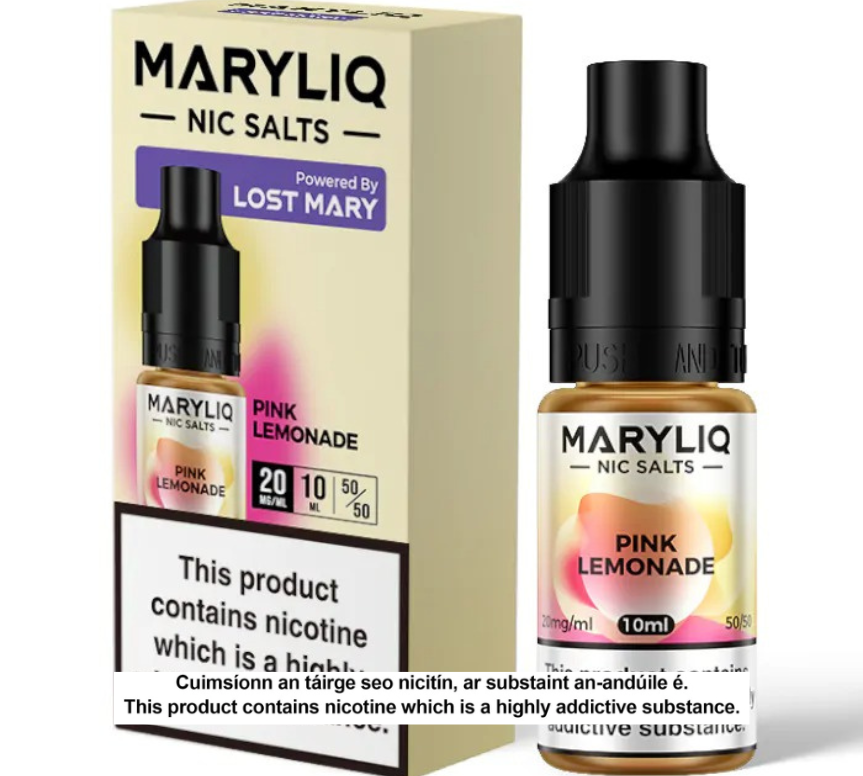 Lost Mary Maryliq Nic Salts - Pink Lemonade - 10ml E-liquid