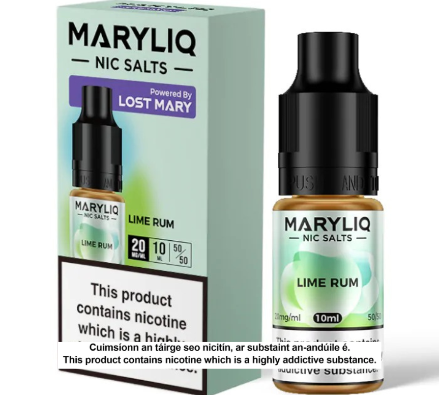 Lost Mary Maryliq Nic Salts - Lime Rum - 10ml E-liquid