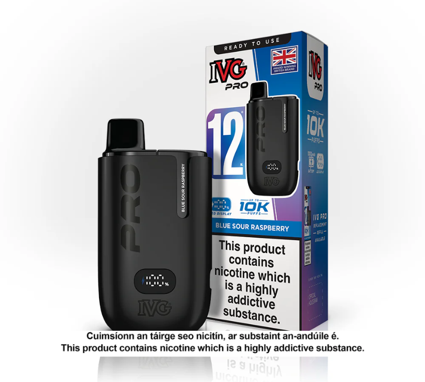 IVG Pro Blue Sour Raspberry Kit