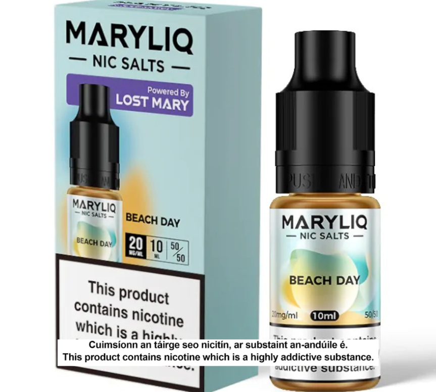 Lost Mary Maryliq Nic Salts - Beach Day - 10ml E-liquid
