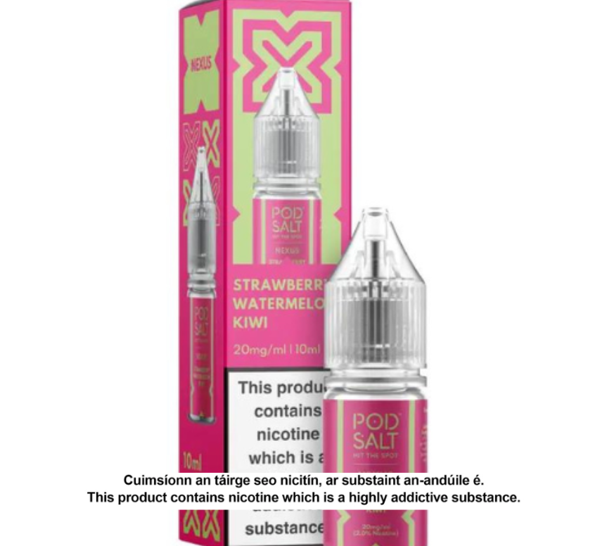 NEXUS STRAWBERRY WATERMELON KIWI 10ML NICOTINE SALT E-LIQUID