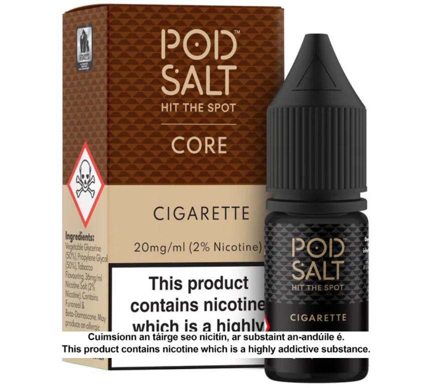 POD SALT CIGARETTE 10ML NICOTINE SALT E-LIQUID