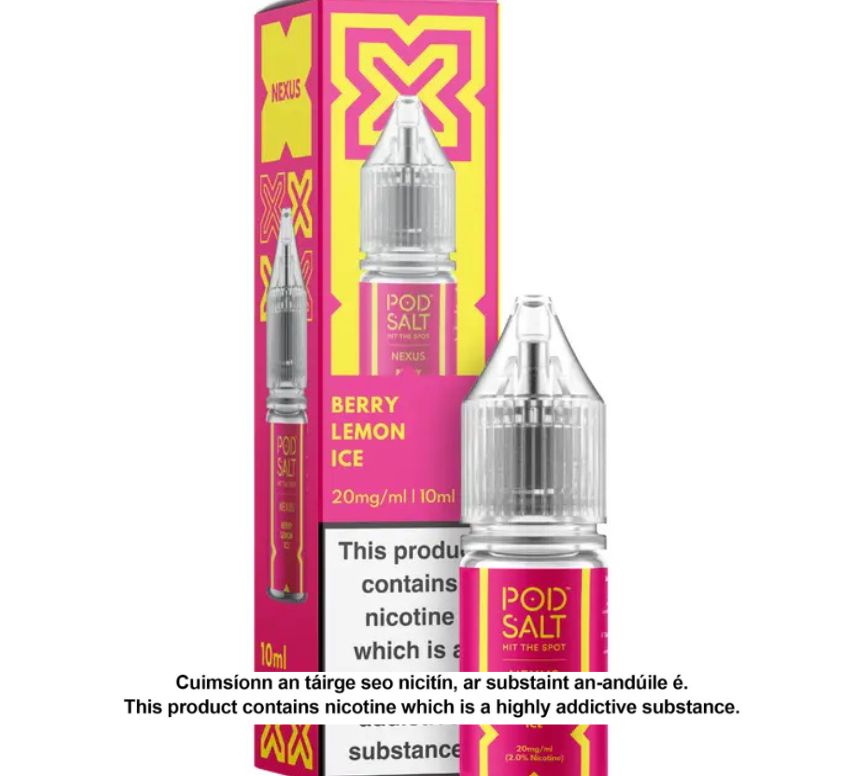 NEXUS BERRY LEMON ICE 10ML NICOTINE SALT E-LIQUID