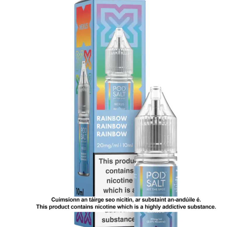 NEXUS RAINBOW 10ML NICOTINE SALT E-LIQUID