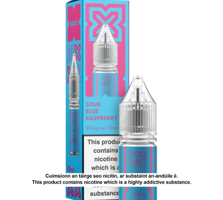 NEXUS SOUR BLUE RASPBERRY 10ML NICOTINE SALT E-LIQUID