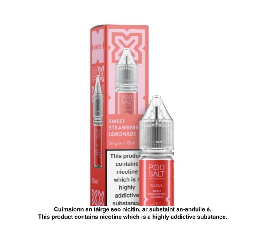 NEXUS SWEET STRAWBERRY LEMONADE 10ML NICOTINE SALT E-LIQUID