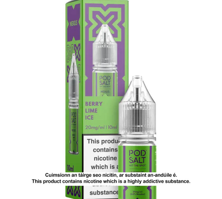 NEXUS BERRY LIME ICE 10ML NICOTINE SALT E-LIQUID