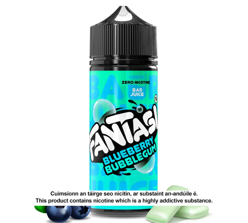 Fantasi Bar Juice Blueberry Bubblegum 100ml