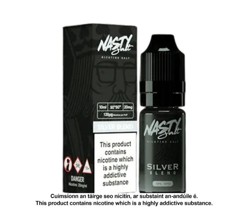 Nasty Juice Nic Salt Silver Blend