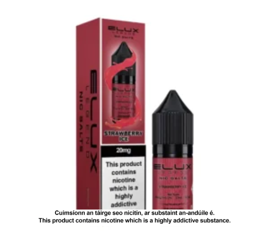 Elux Legend Strawberry Ice Nic Salt E-Liquid