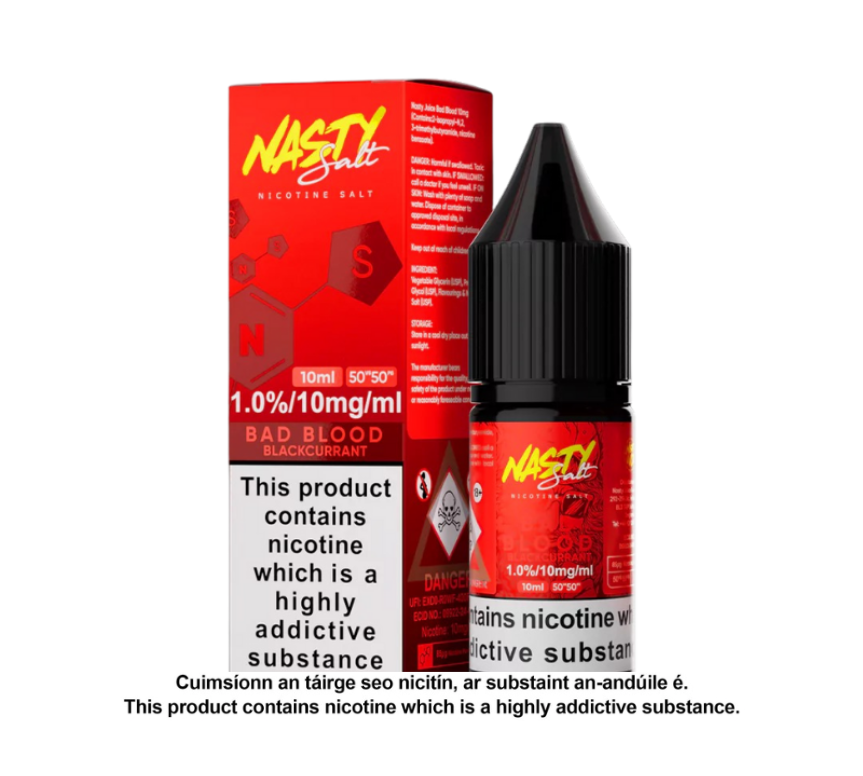 Nasty Juice Nic Salt Bad Blood