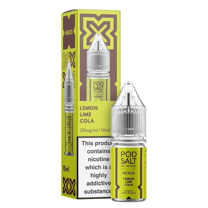 NEXUS LEMON LIME COLA 10ML NICOTINE SALT E-LIQUID