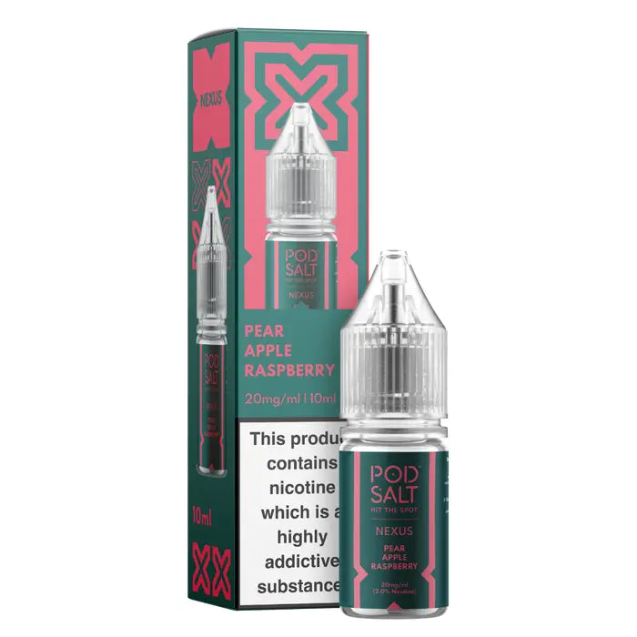 NEXUS PEAR APPLE RASPBERRY 10ML NICOTINE SALT E-LIQUID