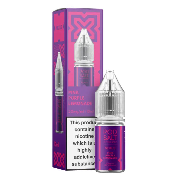 NEXUS PINK PURPLE LEMONADE 10ML NICOTINE SALT E-LIQUID