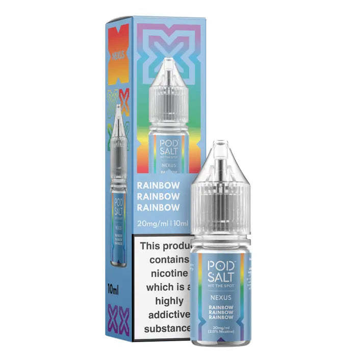 NEXUS RAINBOW 10ML NICOTINE SALT E-LIQUID