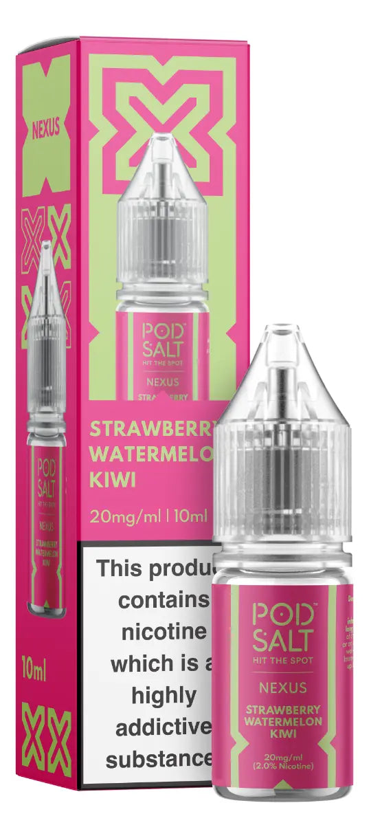 NEXUS STRAWBERRY WATERMELON KIWI 10ML NICOTINE SALT E-LIQUID