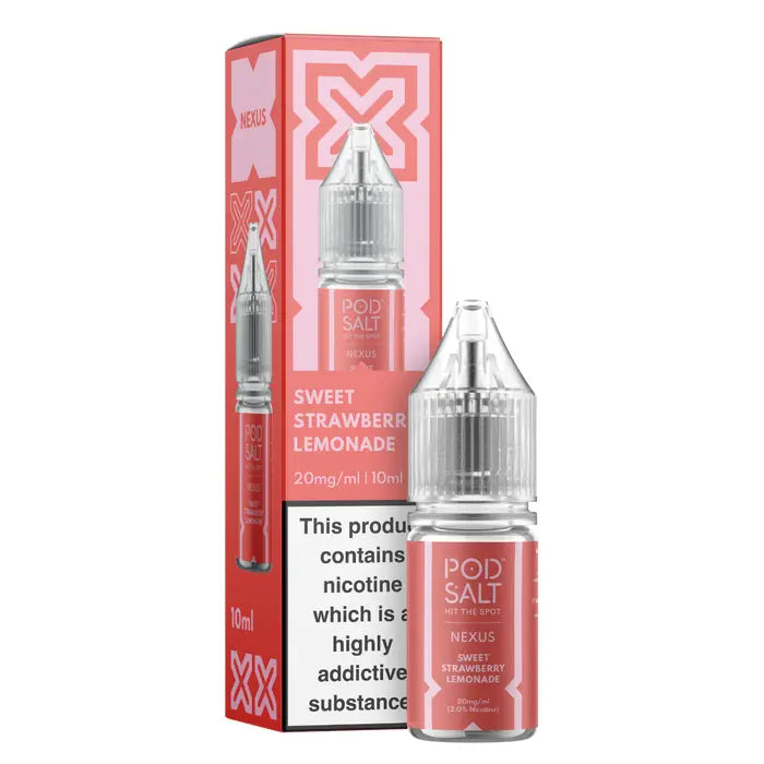 NEXUS SWEET STRAWBERRY LEMONADE 10ML NICOTINE SALT E-LIQUID
