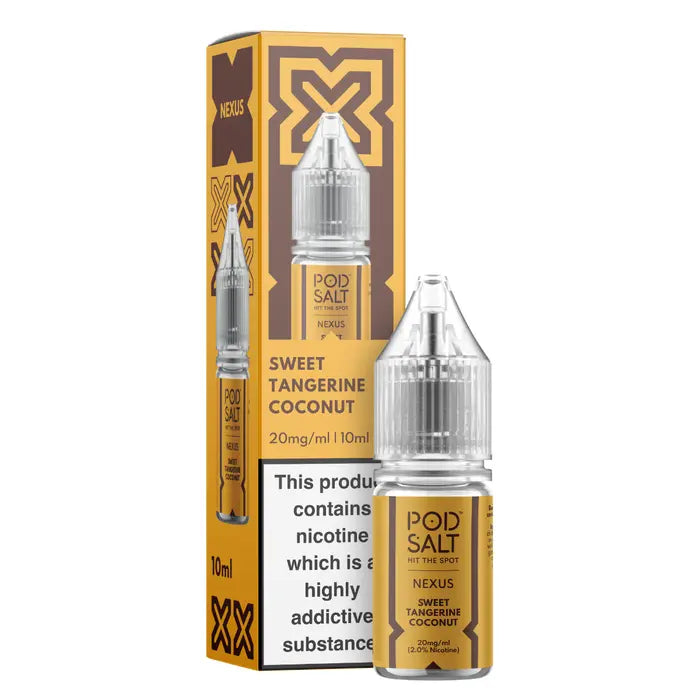 NEXUS SWEET TANGERINE COCONUT 10ML NICOTINE SALT E-LIQUID